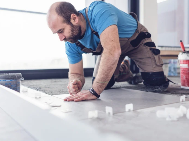 INSPECTING TILE FLOORING